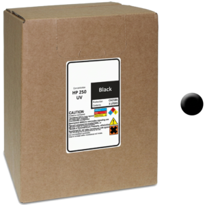 HP Scitex FB250 Black 3L compatible UV ink bag-in-box for FB500 FB700 FB950