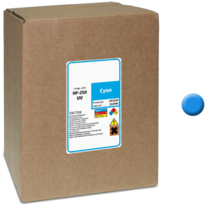 HP Scitex FB250 Cyan 3L compatible UV ink bag-in-box for FB500 FB700 FB950