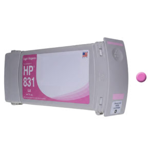 HP Latex 831 Light Magenta 775ml aftermarket ink cartridge for HP Latex 360 and 560