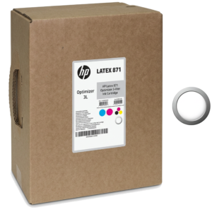 HP Latex 871 Optimizer 3L aftermarket ink cartridge for HP Latex 375 and 570